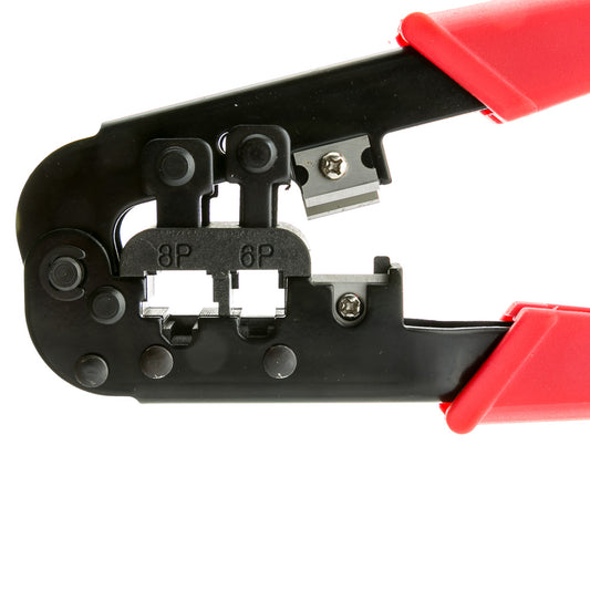 RJ11/RJ12/RJ45 Crimping Tool for Network and Telephone Cable Termination