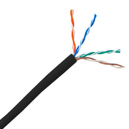 Cat5e Ethernet Cable – 1000 ft, Stranded Copper, Unshielded Twisted Pair (UTP), PoE Compliant, (Pull Box)
