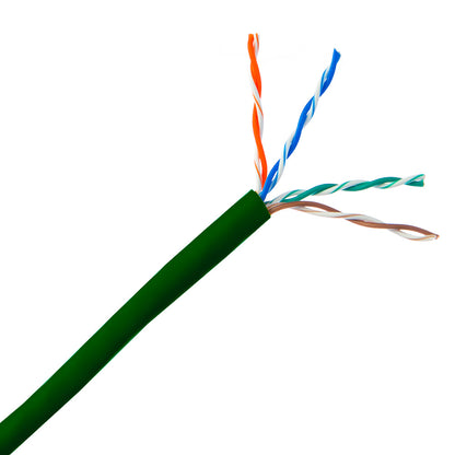 Cat5e Ethernet Cable – 1000 ft, Stranded Copper, Unshielded Twisted Pair (UTP), PoE Compliant, (Pull Box)