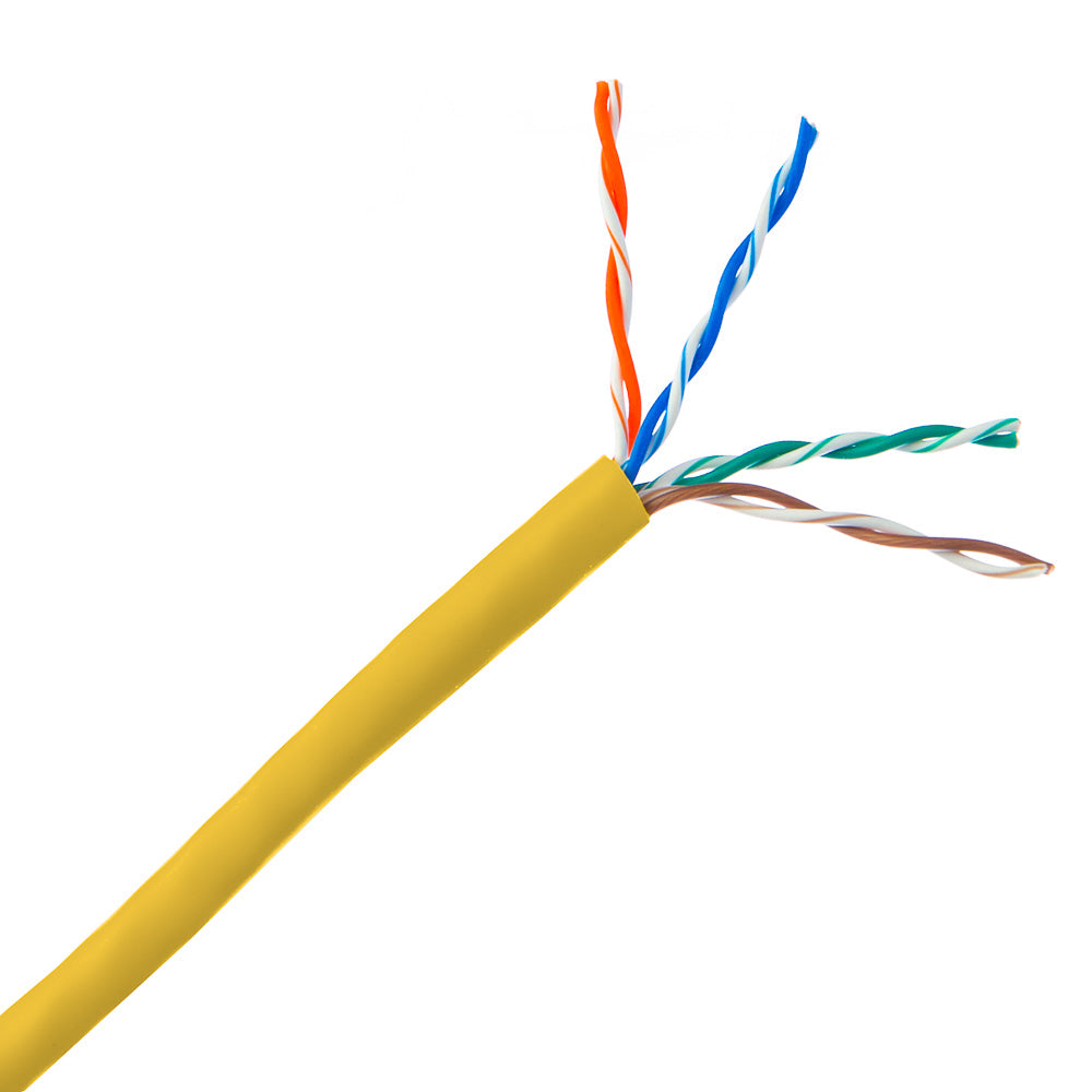 Cat5e Ethernet Cable – 1000 ft, Stranded Copper, Unshielded Twisted Pair (UTP), PoE Compliant, (Pull Box)