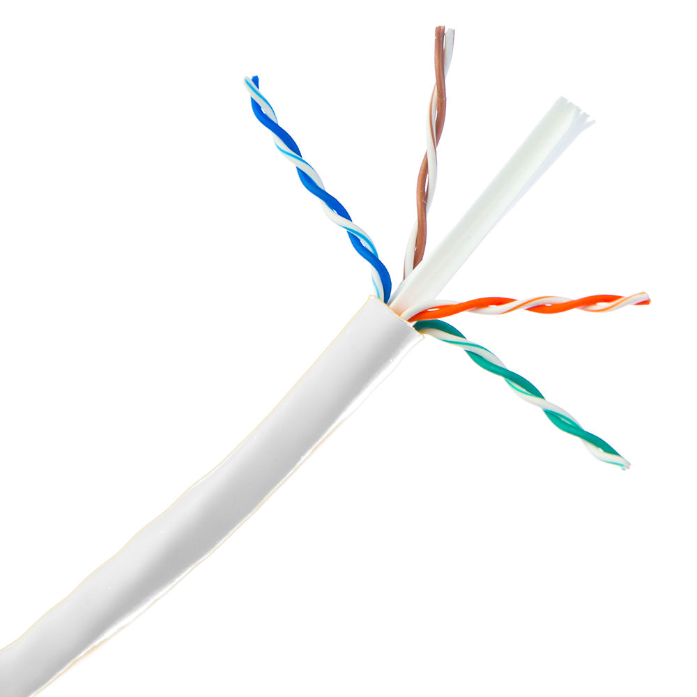 Cat6 Ethernet Cable – 500 ft, 23 AWG Solid Copper, UTP (Pull Box)