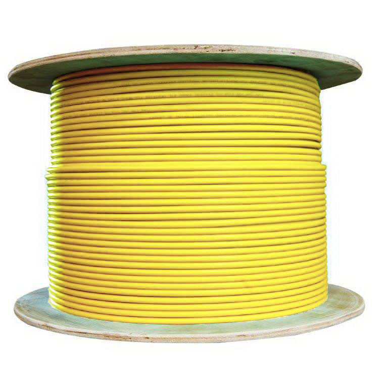 Cat6A Ethernet Cable – 1000 ft, Shielded, Solid Copper, 10 Gigabit, 500 MHz, 23 AWG (Spool)